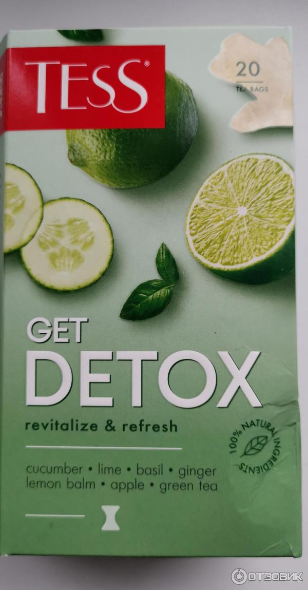 Чай Tess GET DETOX фото