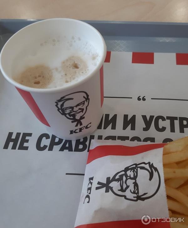 Кофе Капучино KFC фото