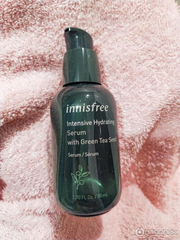 Интенсивная увлажняющая сыворотка Innisfree Green Tea Seed Serum фото