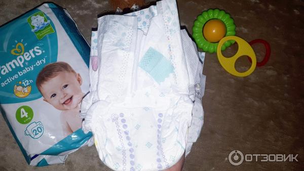 Подгузники Pampers Active Baby-Dry фото