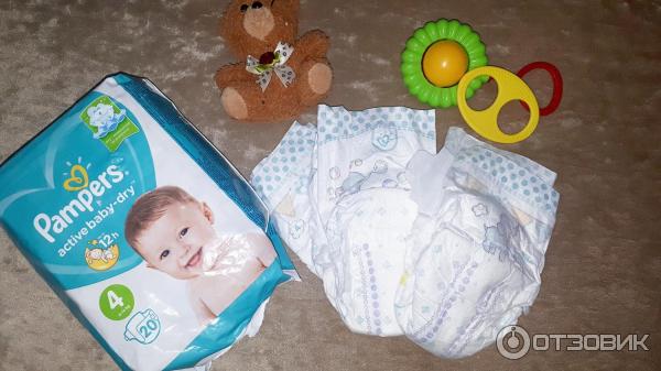 Подгузники Pampers Active Baby-Dry фото