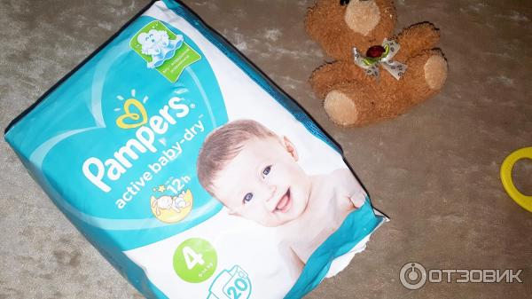 Подгузники Pampers Active Baby-Dry фото