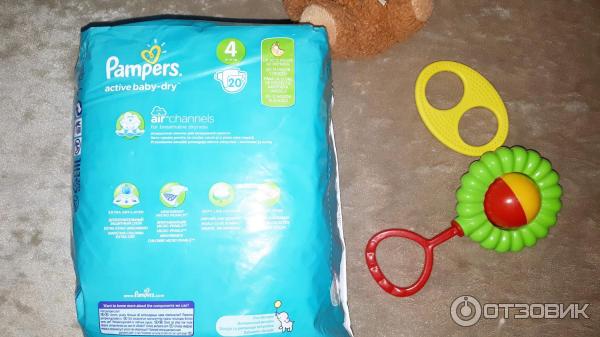 Подгузники Pampers Active Baby-Dry фото