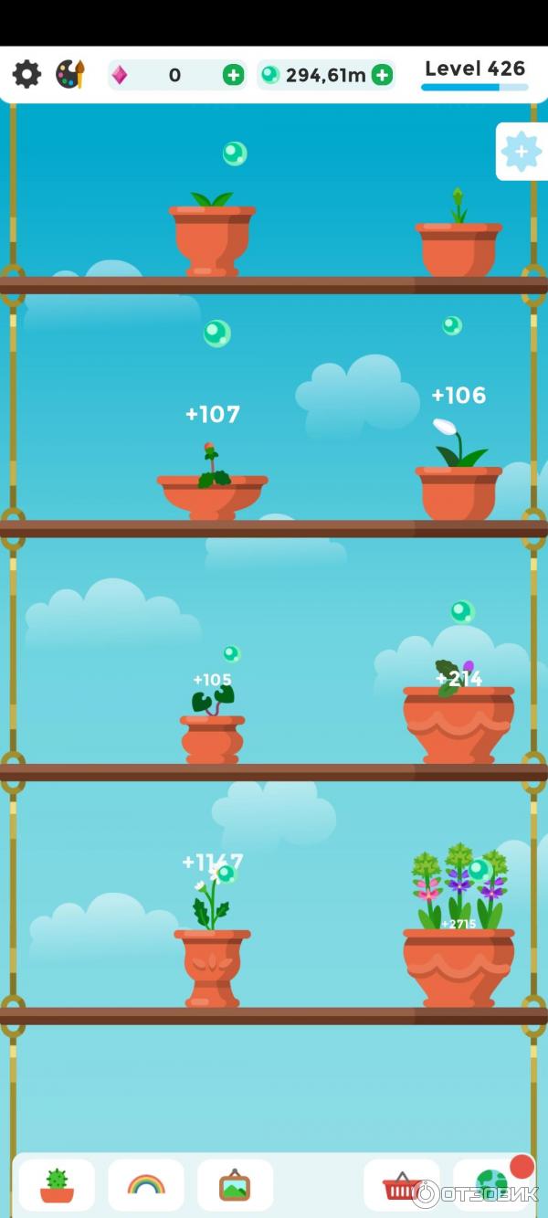 Отзыв о Terrarium: Garden Idle - игра для Android | Хороша чтобы залипнуть