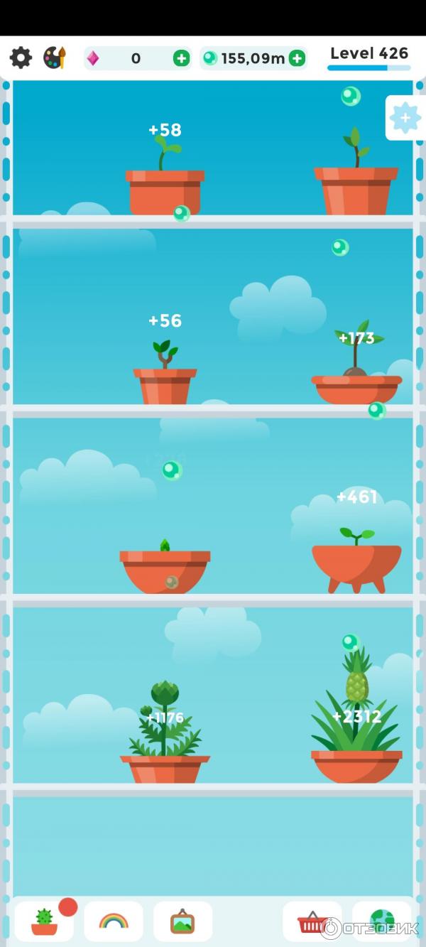 Отзыв о Terrarium: Garden Idle - игра для Android | Хороша чтобы залипнуть