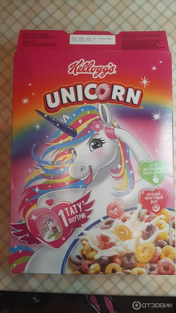 Готовые завтраки Kellogg’s Unicorn фото