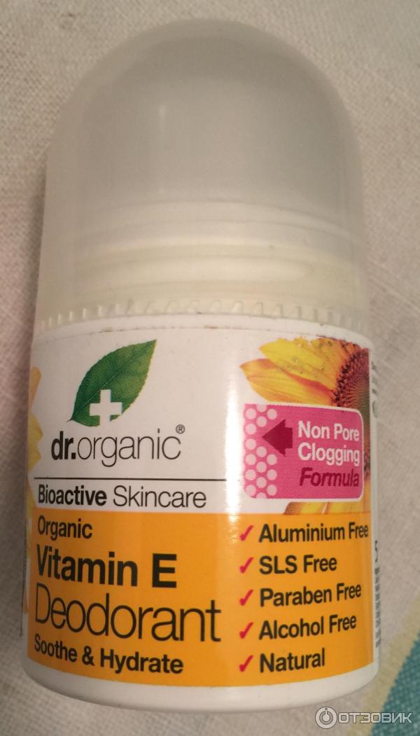 Дезодорант Dr. Organic Vitamin E фото