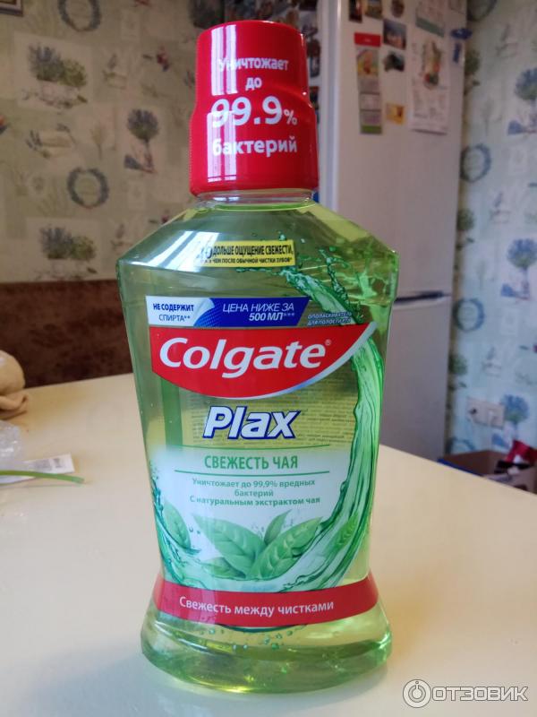 Ополаскиватель для полости рта Colgate Plax Свежесть чая фото