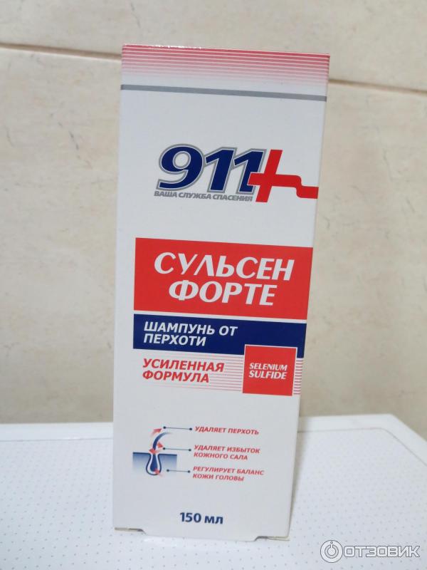 Шампунь от перхоти Твинс Тэк Сульсен форте 911+ фото