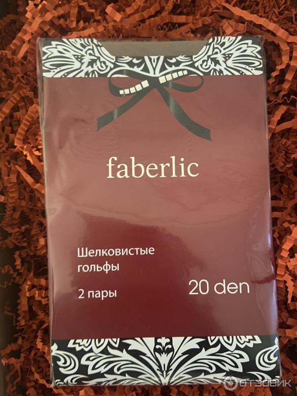 Женские шелковистые гольфы Faberlic фото