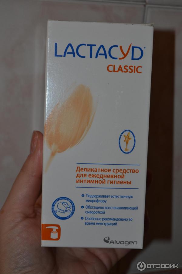 Деликатное средство для интимной гигиены Lactacyd фото