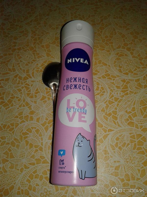 Антиперспирант-спрей Nivea Love Be Trendy Нежная свежесть