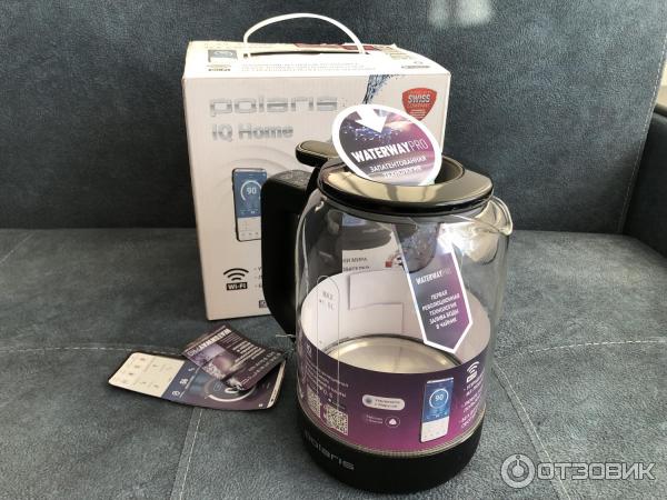 Электрочайник Polaris PWK 1712CGLD WIFI IQ Home фото