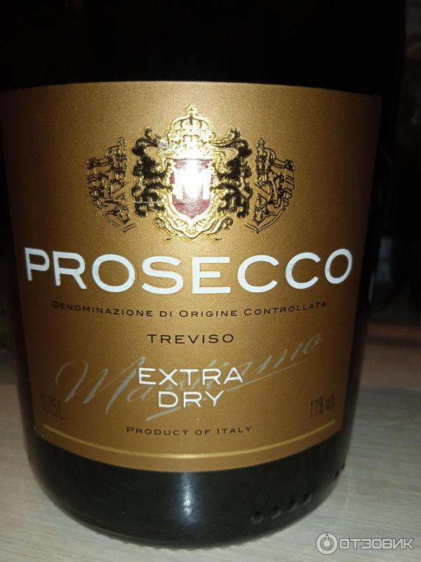 Вино игристое белое сухое Martiamo Prosecco Treviso Extra Dry фото