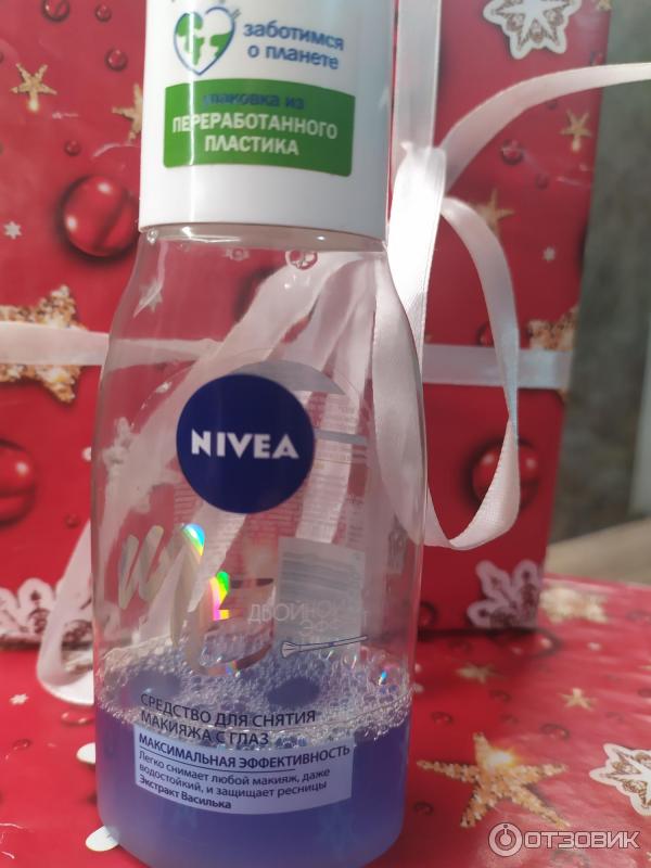 Средство для удаления макияжа с глаз Nivea Двойной эффект фото