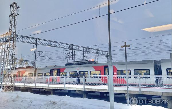 Скоростной поезд Сапсан Петербург-Москва