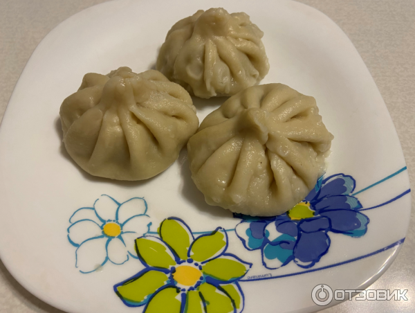 Отзыв о Хинкали ручной лепки Глобус | Вкусные, но маловато начинки.