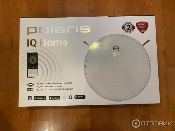 Робот-пылесос Polaris PVCR 1229 IQ Home Aqua фото