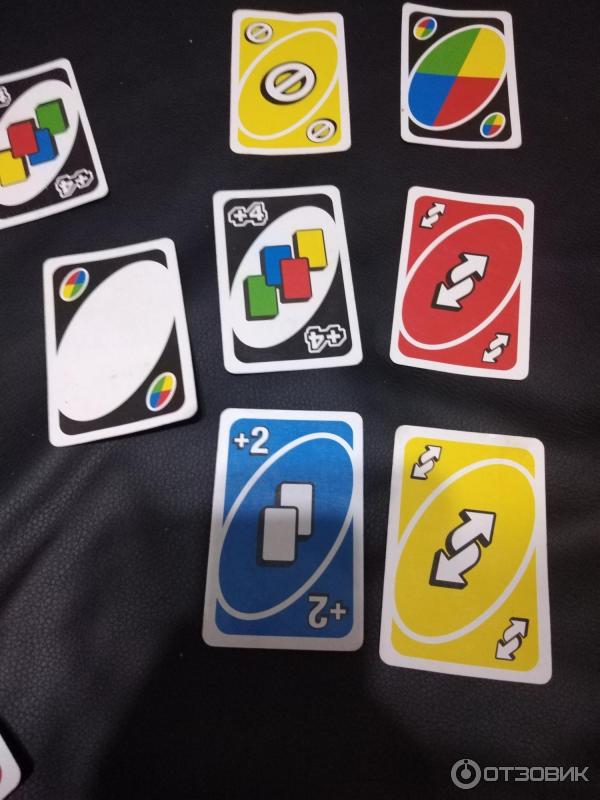 Настольная карточная игра UNO фото