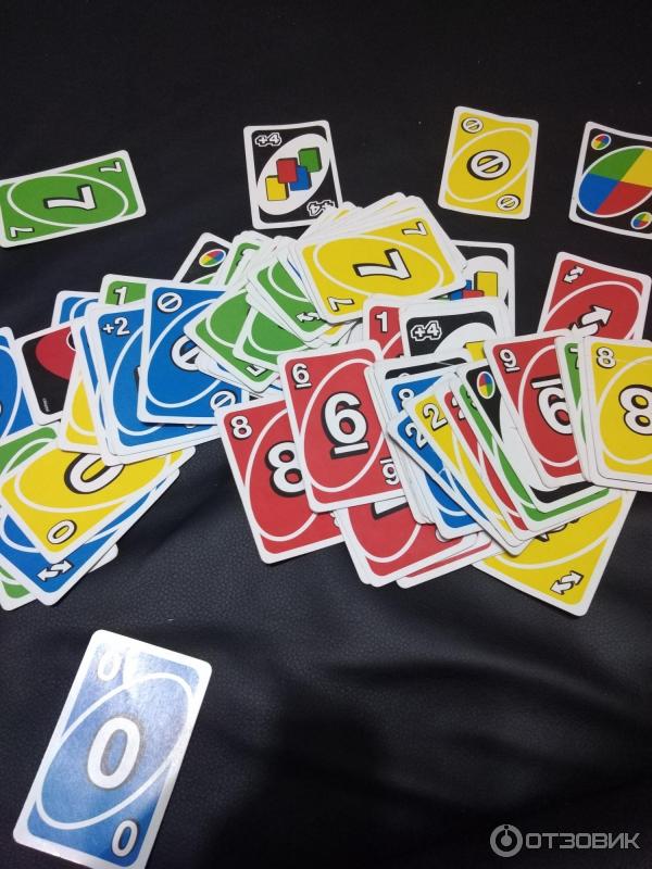 Настольная карточная игра UNO фото