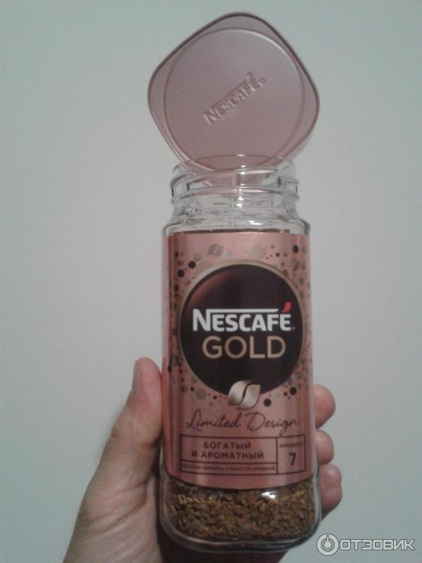 Растворимый кофе Nescafe Gold