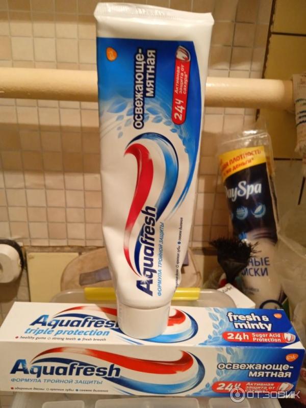 Зубная паста Aquafresh освежающе-мятная фото