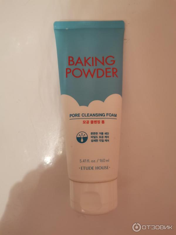 Очищающая пенка Etude House Baking Powder Pore&BB Deep Cleansing Foam фото