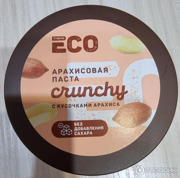 Отзыв о Паста арахисовая Лента Eco Crunch | На любителя...