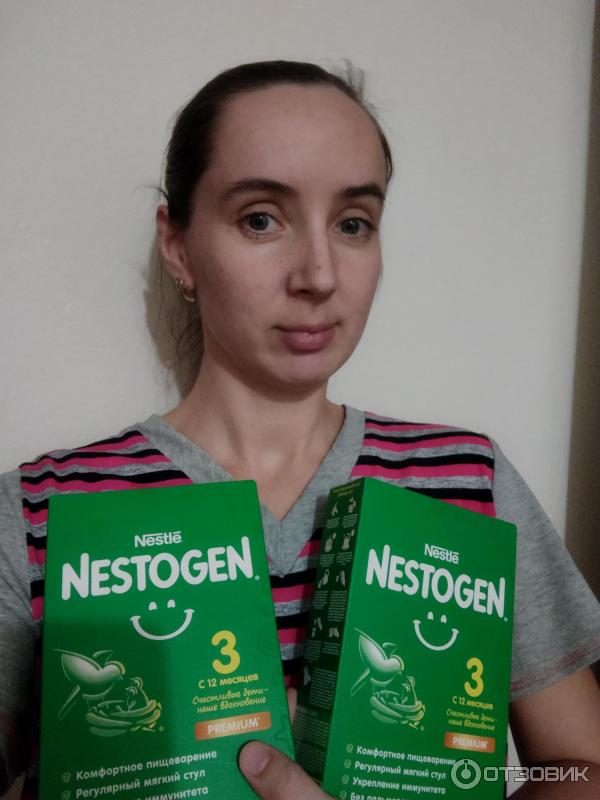 Детское молочко Nestle Nestogen 3 Premium фото