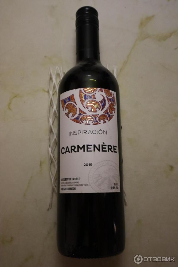 Вино красное сухое Inspiracion Carmenere Чили фото