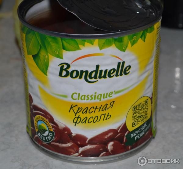 Красная фасоль Bonduelle фото