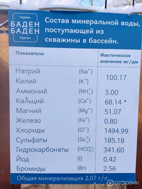 Горячий источник Баден-Баден (Россия, Курган) фото