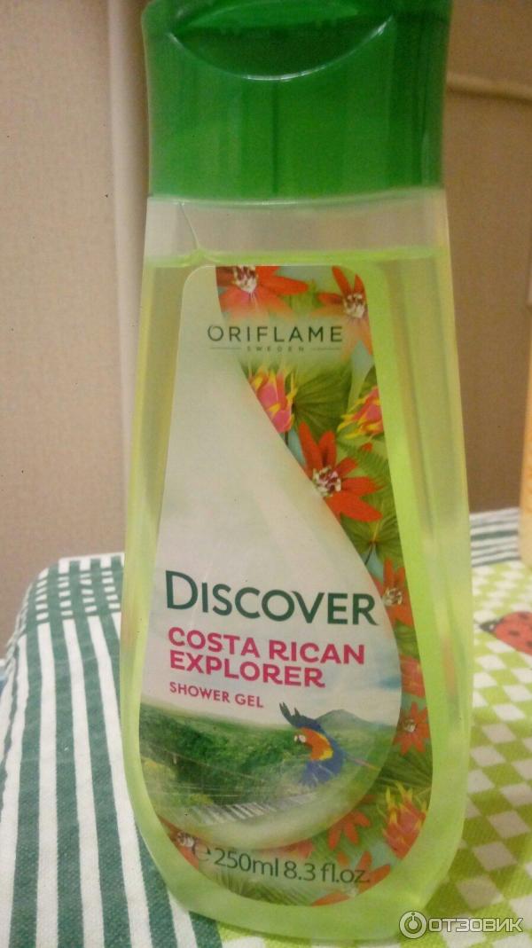 Гель для душа Oriflame Discover Costa Rican explorer