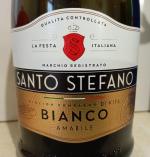 Винный напиток газированный белый полусладкий Santo Stefano "Bianco Amabile" фото